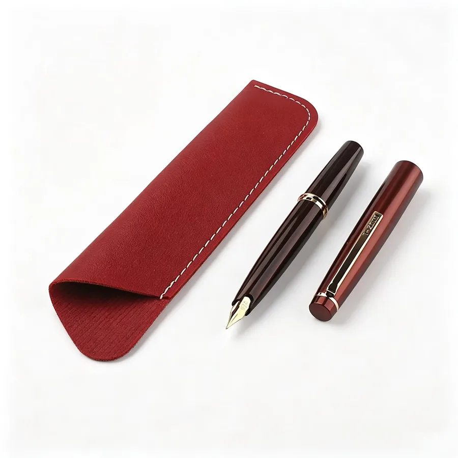 Jinhao 59 Fountain Pen Retro Metal Fountain Pen Fine Nib Smooth Writing Pen Business Birthday Gift for Men Women