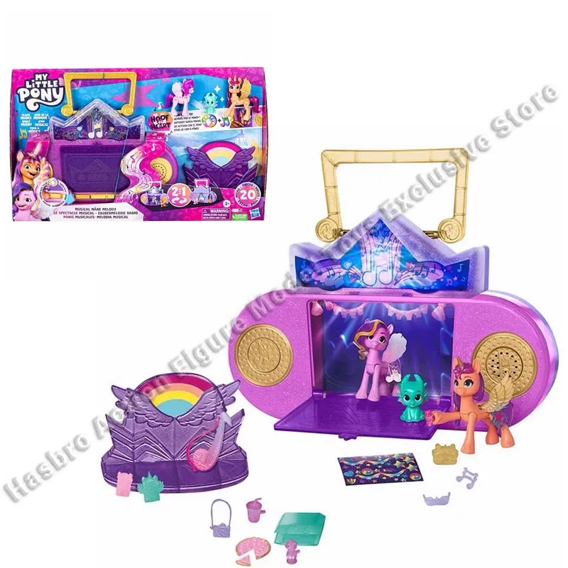 In Stock Hasbro My Little Pony Sunny Starscout Pipp Petals Action Figures Toy Children's Light and Music Toys Holiday Gift