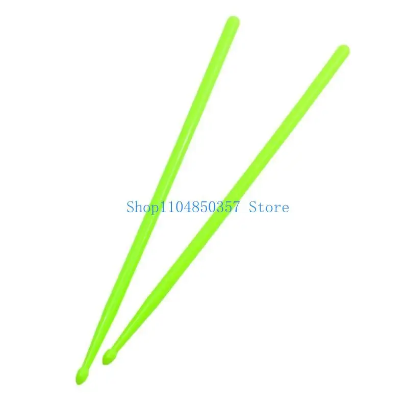 652F 1 Pair Musical Instrument Percussion Parts 5A Nylon Plastic Drumsticks Beginners