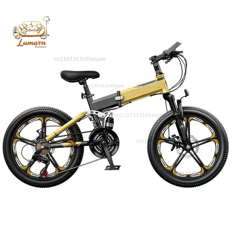 Children's bicycle 6-10-12 - 15 years old, boys and girls, school bicycles, folding variable speed mountain bikes