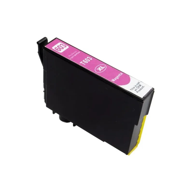 EPSON MAGENTA E603XLM alternative ink cartridge, replaces C13T03A34010 XET603XLMC imprimirbien.com