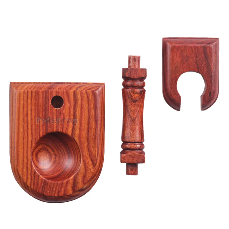 Wooden Smoking Pipe Holder Rack Portable Tobacco Pipe Display Stand Smoking Accessories Tool