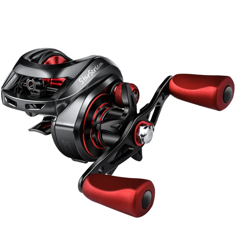 

Factory Wholesale 8+1BB 7.2:1 Gear Ratio Magnetic Brake System Baitcosting Fishing Reel
