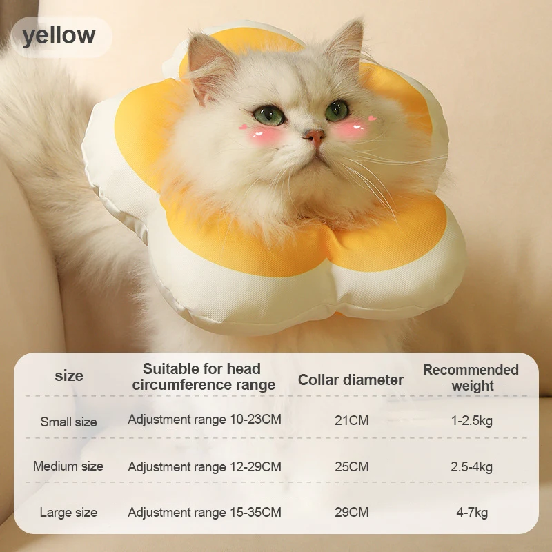 Madden Cat Anti Lick and Anti Bite Waterproof Neck Cover Multifunctional Neck Shame Ring Cat Neck Cover Adjustable Neck Ring