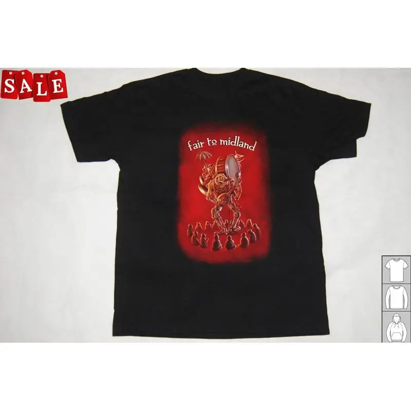 New Popular Fair to Midland Gift For Fans Black All Size T-Shirt RM448