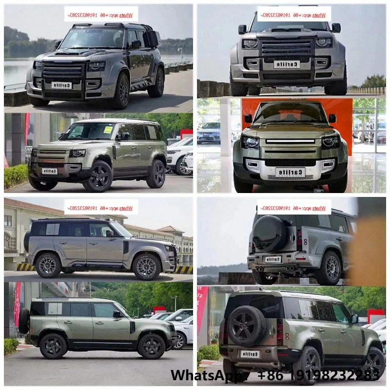 Car Bumpers Auto Body Systems for Defender 90/110 L663 Upgrade  Wide Body Model with Wheel Arch Bumpers Grilles