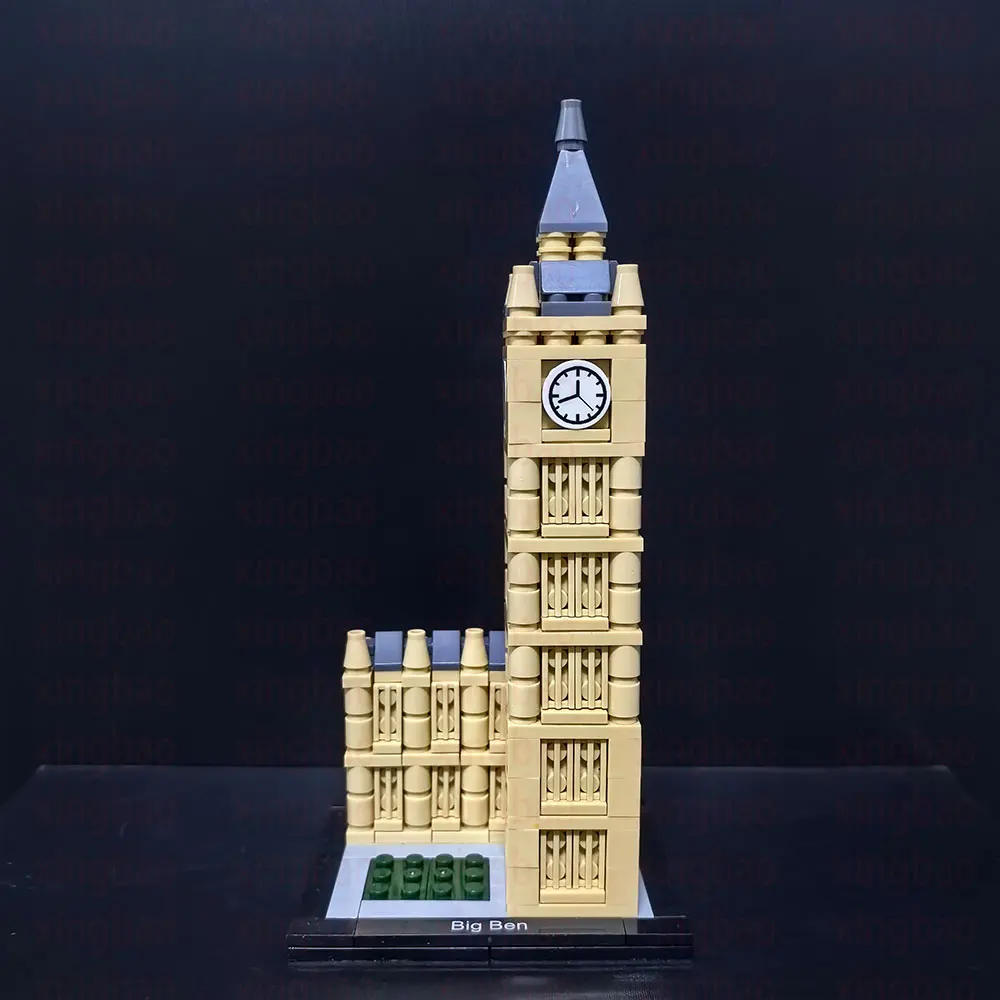 405PCS MOC London Big Ben Building Block City Architecture Building Blocks  World Construction Bricks Toys Gifts