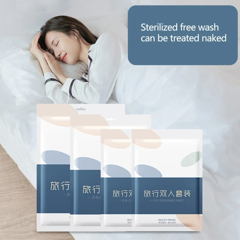 Juego cama higiénico uso con funda cama con edredones tela no tejida pandas