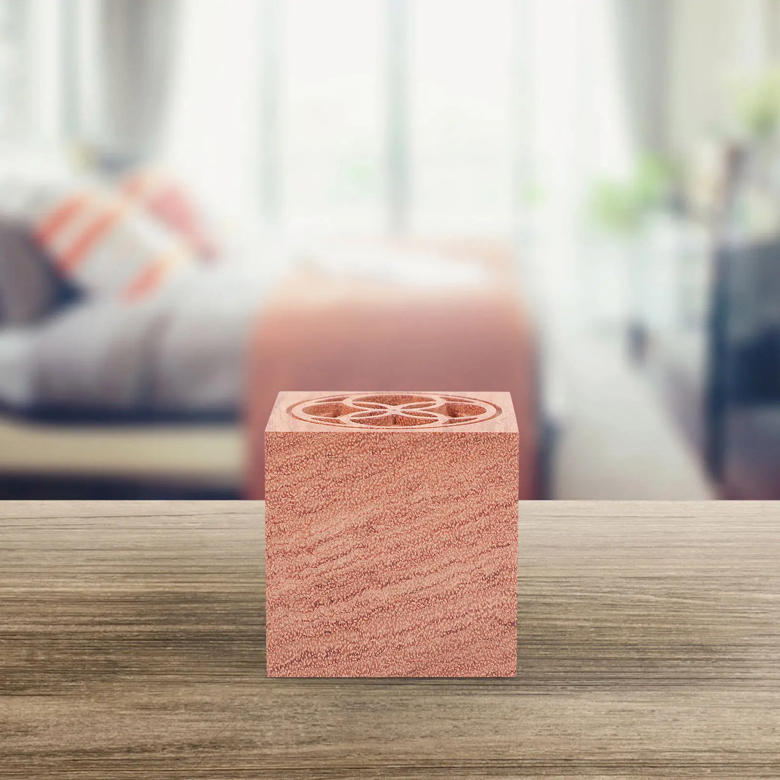 

Aroma Diffuser Wood Essential Oil Diffuser for Indoor Car Use Elegant Desktop Decoration Non-Fire Aromatherapy