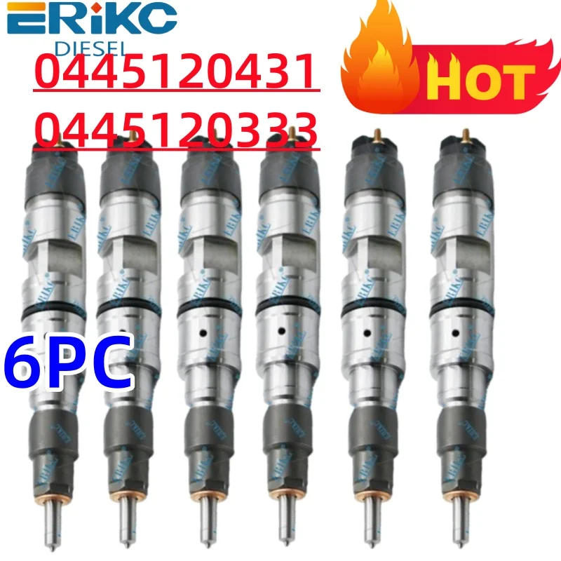 

0445120431 Форсунка дизельного топлива 0445120333 0 445 120 431 для Yuchai 0 445 120 333 0445 120 333 ERIKC