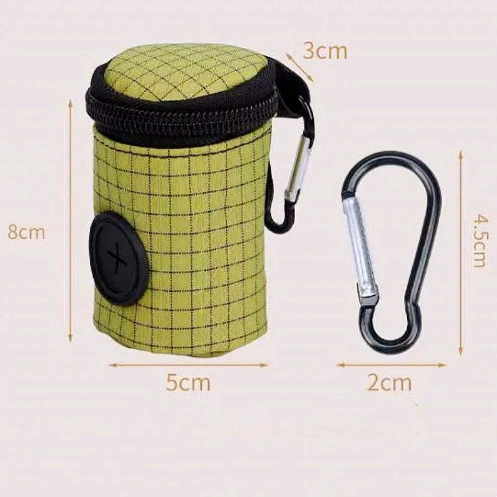 Dispensador de Bolsas para Excrementos de Perro Portátil Colgante