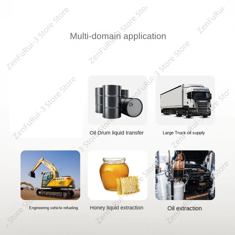 12V 24V Large Flow DC Gear Oil Pump 14L/min Pure Copper Self‑Priming For Diesel Engine Lubricating Oil Transfer Equipment