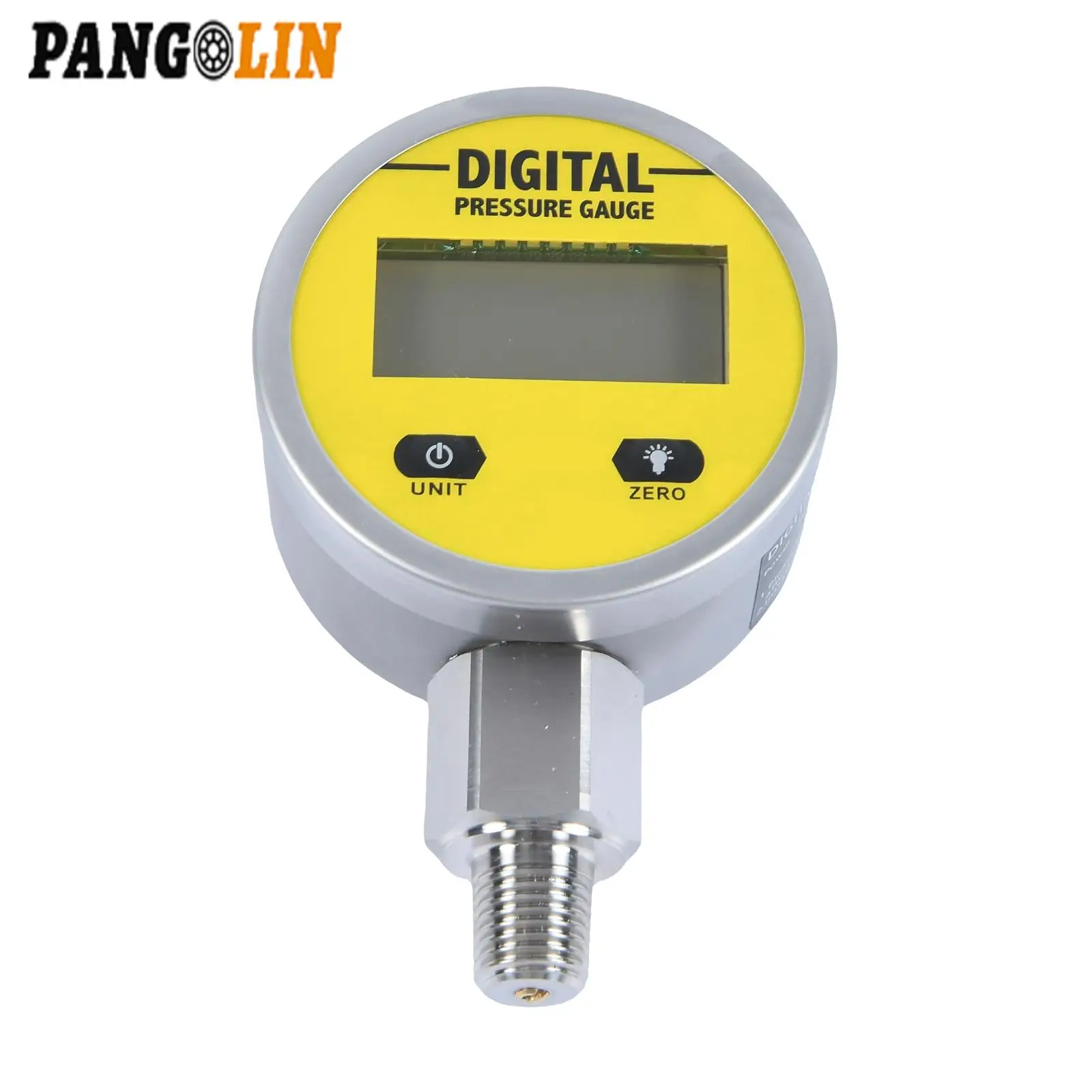 25MPA 3600PSI Digital Pressure Gauge With NPT1/4 G1/2 M10*1 Interface 1%FS Hydraulic Test Kit Pressure Gauge Diagnostic Tool