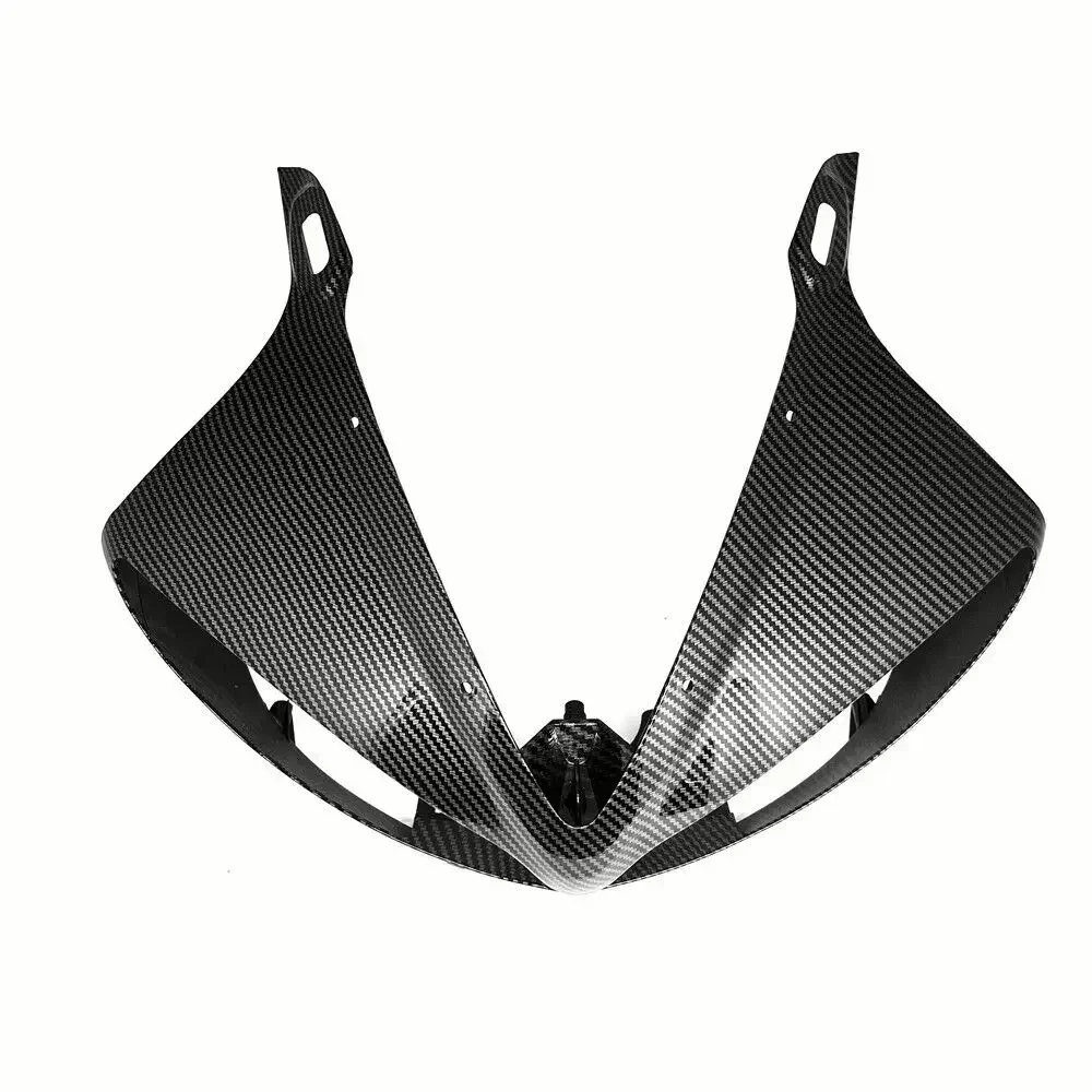 Carbon Fiber Color Front Nose Upper Headlight Fairing For YAMAHA YZF R6 2003 2004 2005