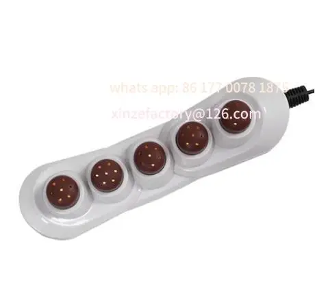 Customizable Health care 5balls Natural Jade handhold Project heater  PR-P05 Jade Far infrared Heating Therapy Massage