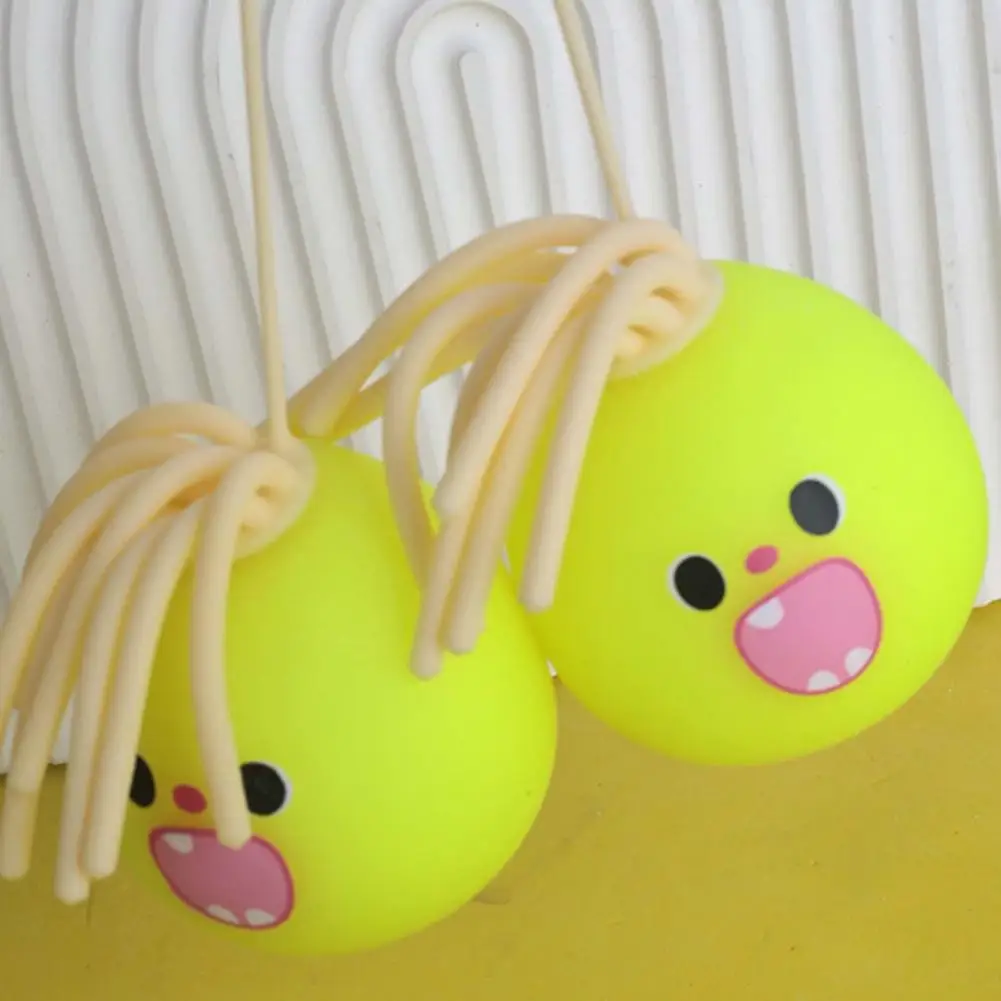 Haare Zupfen Squeeze Ball Zappeln Spielzeug für Kinder Erwachsene Haar Ziehen Cartoon Stress Ball für Angst Relief Tragbare für Stress