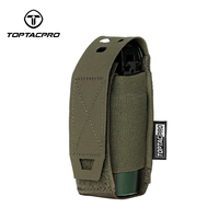 TOPTACPRO Tactical Flashbang Pouch Smoke Dummy Bag Modular MOLLE Bag 8502