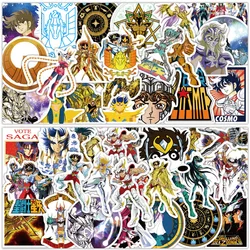 10/20/50pcs Cartoon Saint Seiya Stickers Anime Waterproof Graffiti Motorcycle Skateboard Laptop Vinyl Cool Kids DIY Sticker Pack