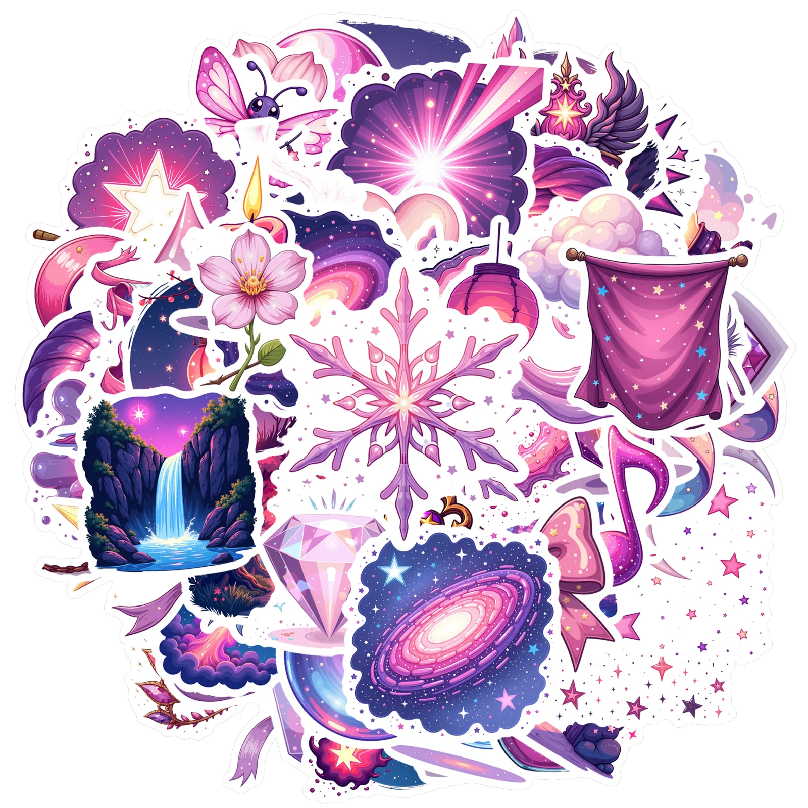 35 قطعة-100 قطعة غريب الأطوار السحرية الشارات الباستيل غالاكسي القرطاسية ملصقات المعلم مكافأة ملصقات DIY بها بنفسك الهاتف الغيتار المحمول