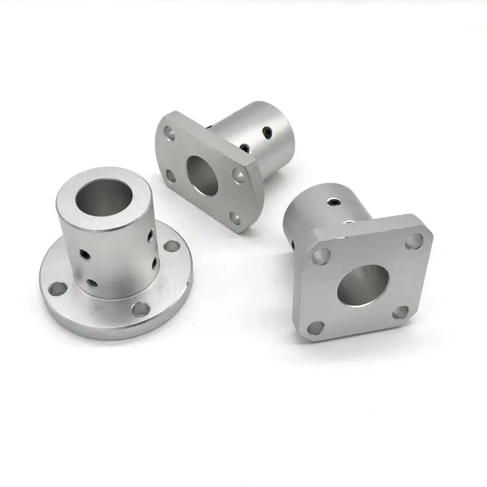 

1Pcs Lengthening Guide Shaft Support Circular Flange Flat Optical Fixing Seat Hole Diameter 12mm 16mm 20mm 25mm 30mm