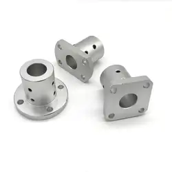 1Pcs Lengthening Guide Shaft Support Circular Flange Flat Optical Fixing Seat Hole Diameter 12mm 16mm 20mm 25mm 30mm