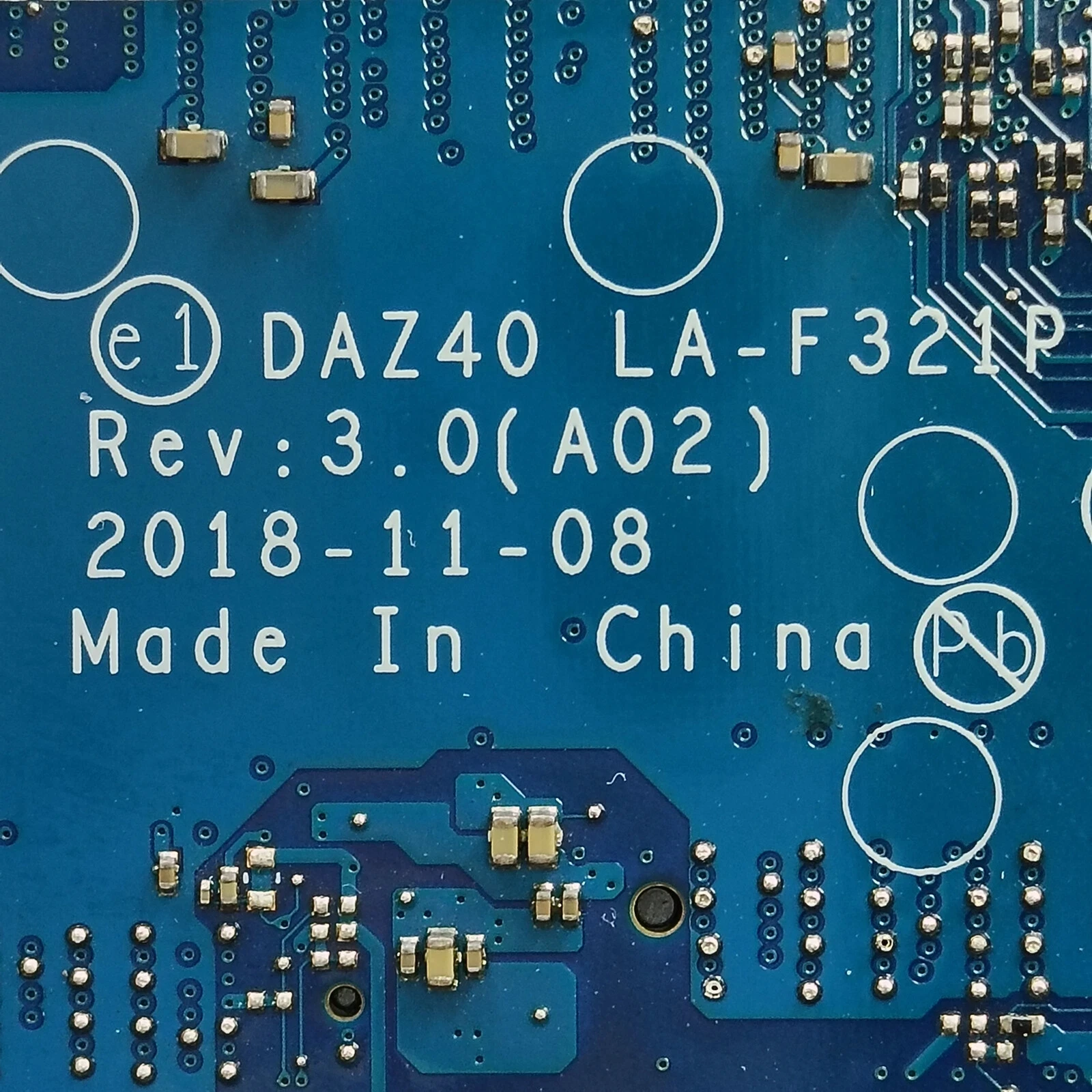 

0GWXCN For Latitude 7490 Laptop Motherboard DAZ40 LA-F321P i5-8350U