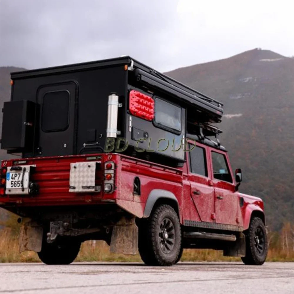 structure  4X4 pickup truck camper 4x4 Outdoor Camping Offroad Rooftop Tent Car Roof Top Tent Soft Roof Tent