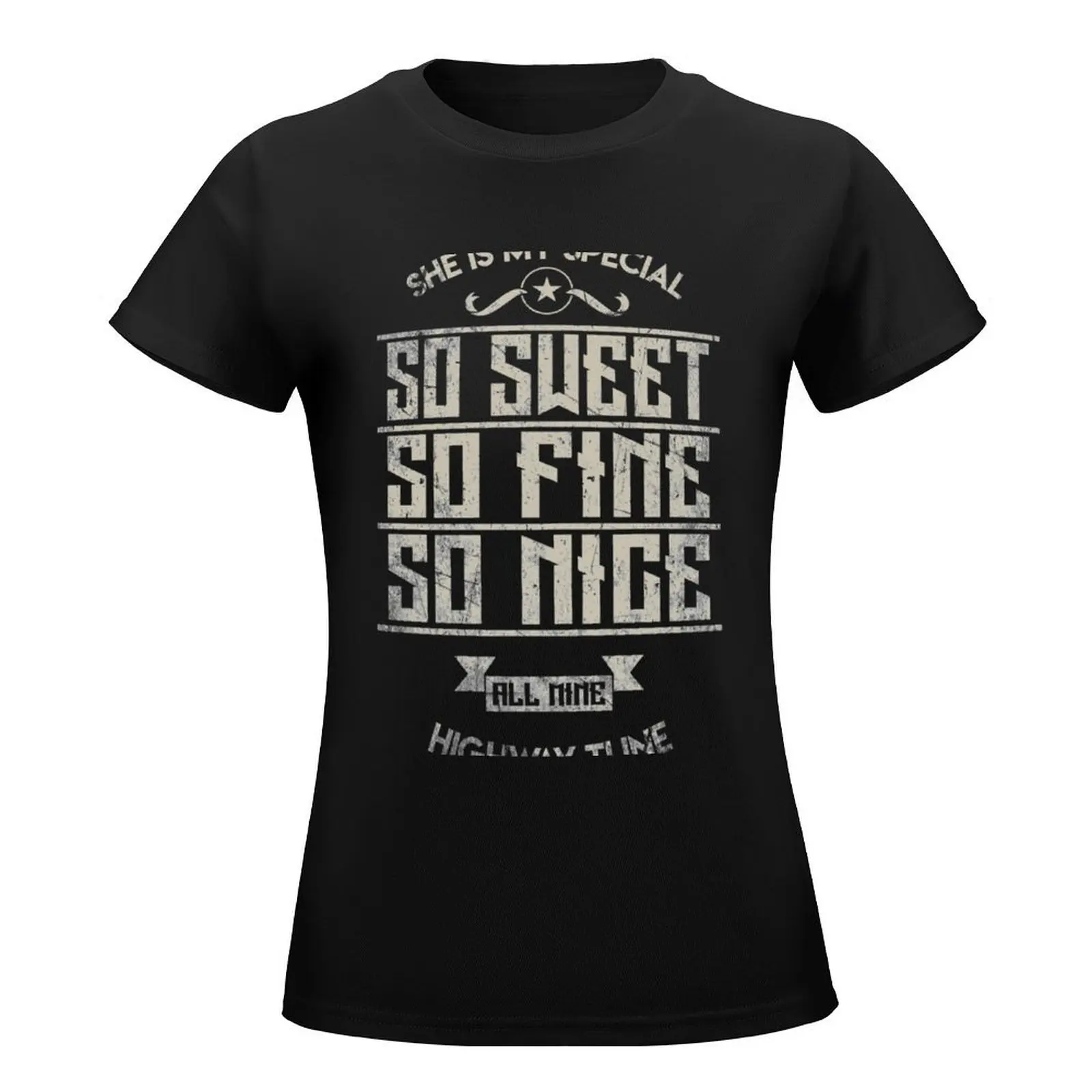 Highway Tune - Greta Van Fleet T-Shirt plus size tops summer clothes oversized female korean Women's clothes