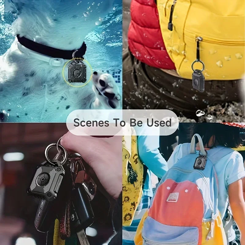 Airtag Protective Case – Sturdy & Durable, Compatible with Pet Collars, Keychains, Backpacks, Travel Bags & Camera Straps image 5