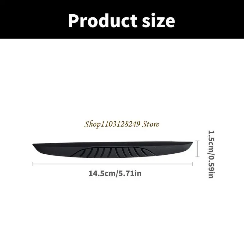 N5kd 6 PCS حافة باب حافة الباب حافة غير مرئية حماة باب حافة حافة السيارة