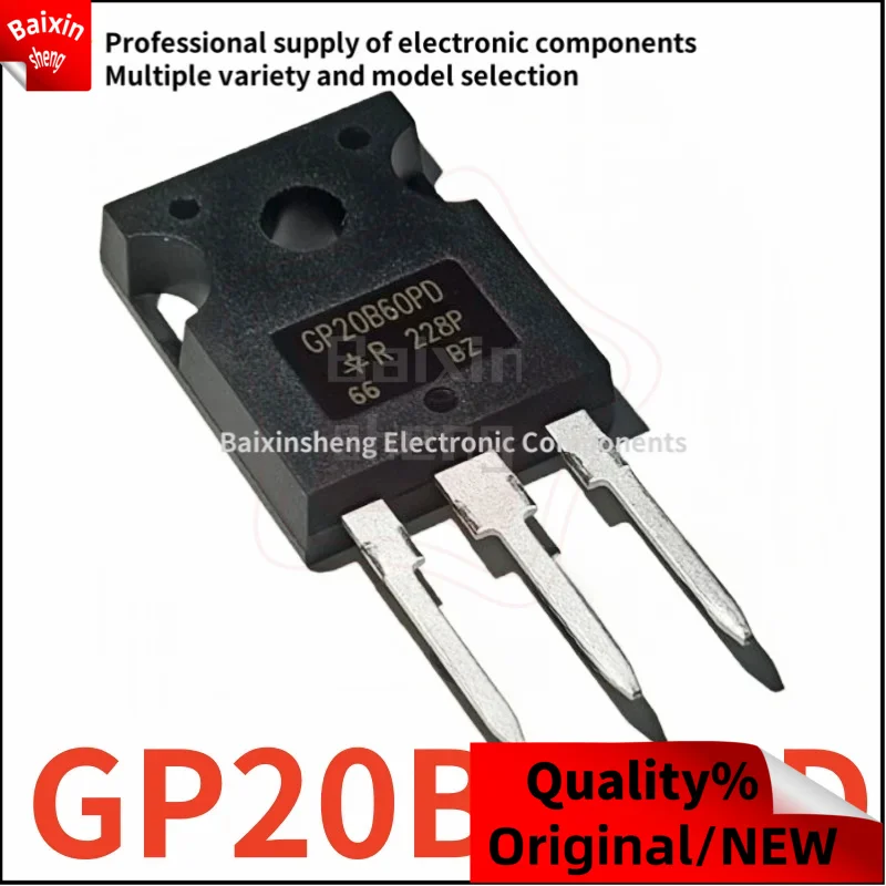 10PCS Brand new quality GP20B60PD IRGP20B60PD GP20B60 20B60PD TO-247