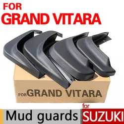 High Quality Mud Flaps For Suzuki Grand Vitara Accessories Mud Guards 2006-2014 2007 2008 2009 2010 2011 2012 2013 Car Styling