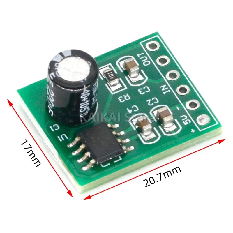 Mini XPT8871 Mono Stereo Lithium Battery Power Amplifier Board 6W Sing Machine Module 3v 5v 5W Audio Output Input