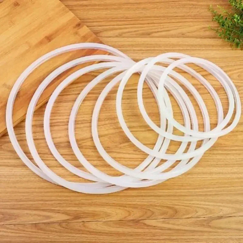 Universal Multi Size Pressure Cooker Sealing Ring Silicone O Replacement Accessory Aluminum No Leak Safe Fit