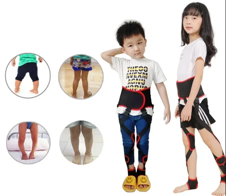 Leg Correction Belt X/O-type Orthosis for Children Boy Girl / Adult XS - L Inner and Outer Eight-type Leggings Free Ship