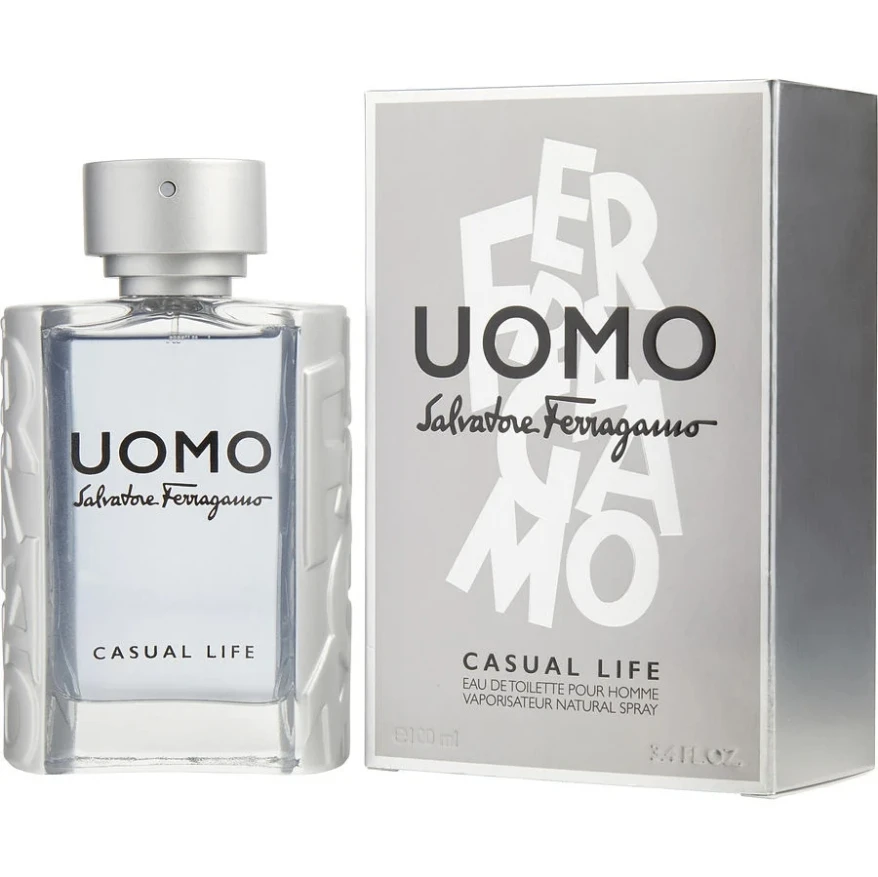 Salvatore Ferragamo Uomo Casual Life for men Eau De Toilette Spray 100ml