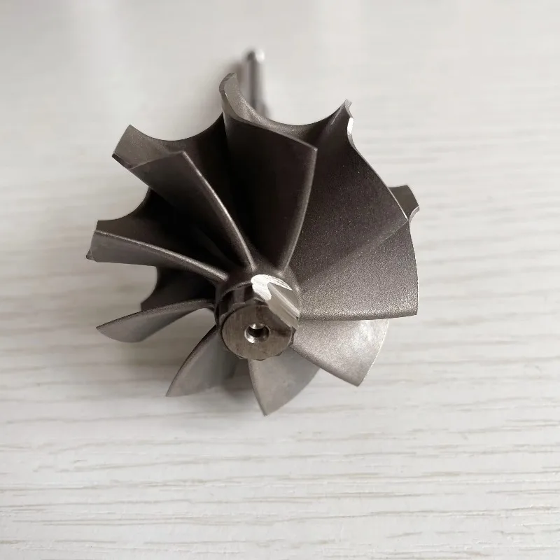 

RHF55 VF39 VF48 14411-AA572 VA440028 14411AA572 9 Blades Turbine Shaft Wheel/turbo Wheel for Impreza WRX STI 2004-07 DOHC 2.5L