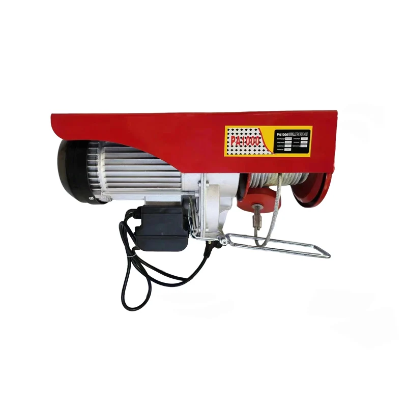 New electric wall-mounted steel rail lift with a 1-ton capacity of 240V/110V for industrial and household garages