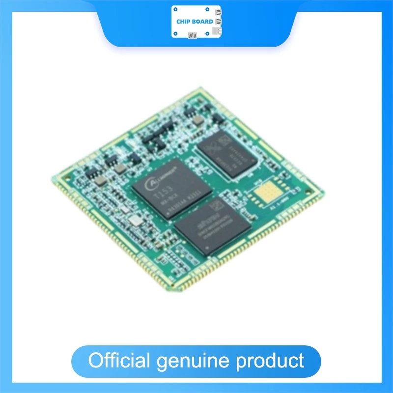 Tronlong T153 Industrial Core Board – Allwinner Quad-Core A7 1.6GHz + RISC-V, Triple Gigabit Ethernet for Industrial Networking