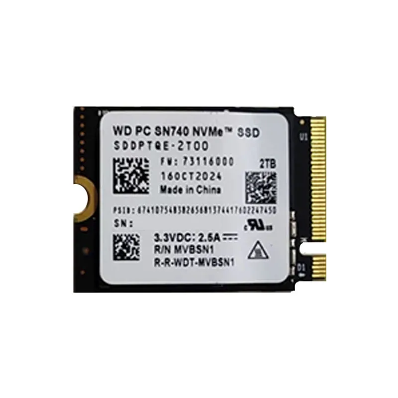 WD SN740 2TB NVMe SSD M.2 2230 PCIe 4.0 Steam Deck対応 特別割引
