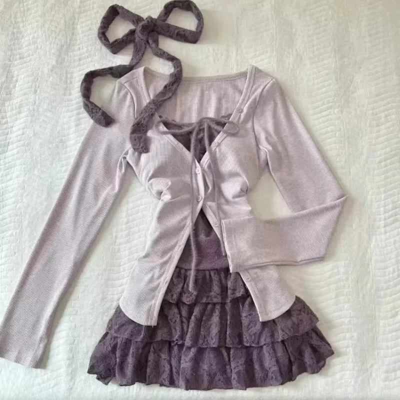 Frühling American Vintage Hemd Plissee Kleider Frauen Kleidung Slim Fit Polo Neck Langarm Wolle Schwarz Kurze Party Kleid Koreanische