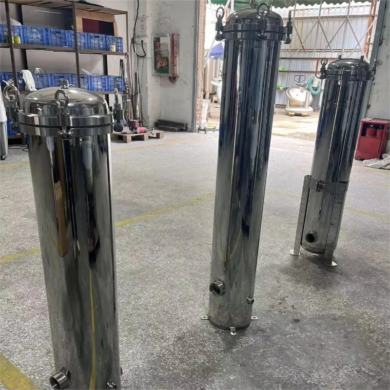High Quality Water Treatment Filtration Equipment of Stainless Steel SUS 304 Magnetic Bag Filter