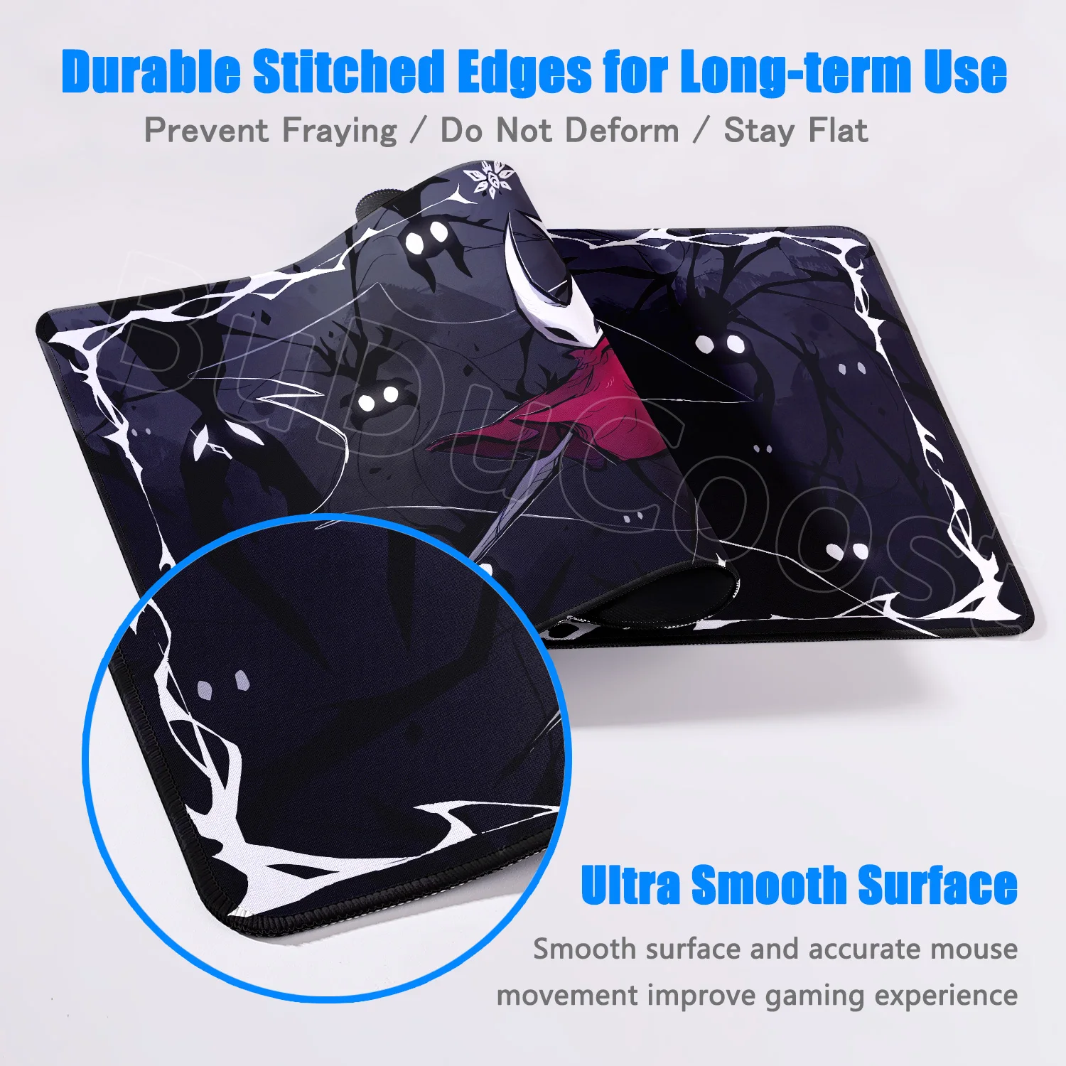 HD الطباعة كول جوفاء فارس Silksong ماوس الوسادة الجدول الحصير الكمبيوتر ماوس شركة كبيرة مكتب حصيرة XXL ألعاب الكمبيوتر الكبيرة ماوس