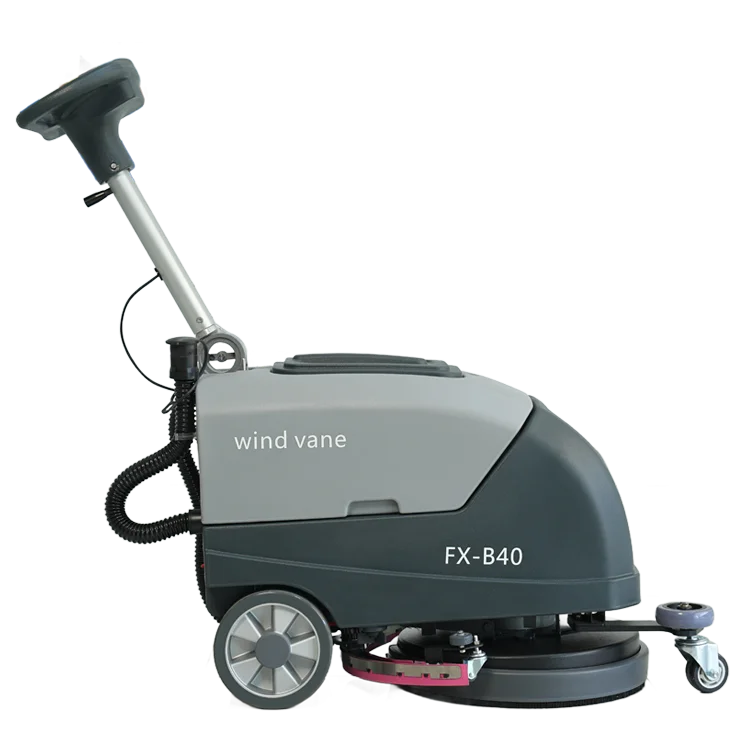 

New Condition 24V Electric Mini Industrial Handheld Scraper Sweeper Brush Automatic Ride Floor Scrubber Burnishing Hand Push