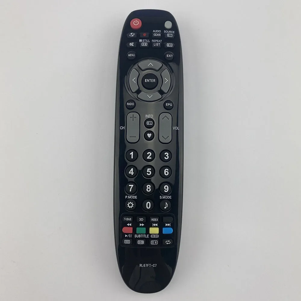 Controle remoto original para DELUXO TV, RL67FT-C7