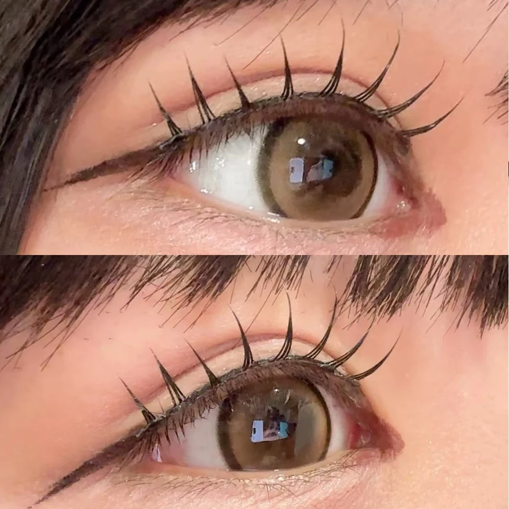 5 Pairs Japanese Mine Makeup False Eyelashes 8-10mm Length Black/Clear Band for Eye Makeup Accessories Natural false lashes