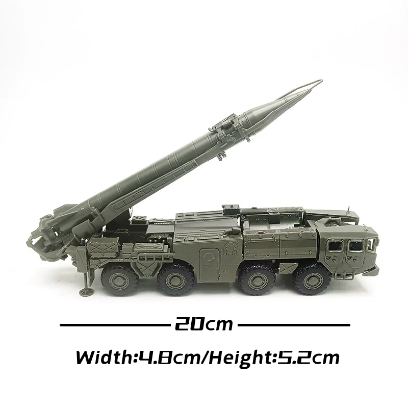 4D 1/72 Soviet Union 9K72 Missile Launch Vehicle Assembly Puzzle Model Military Toy