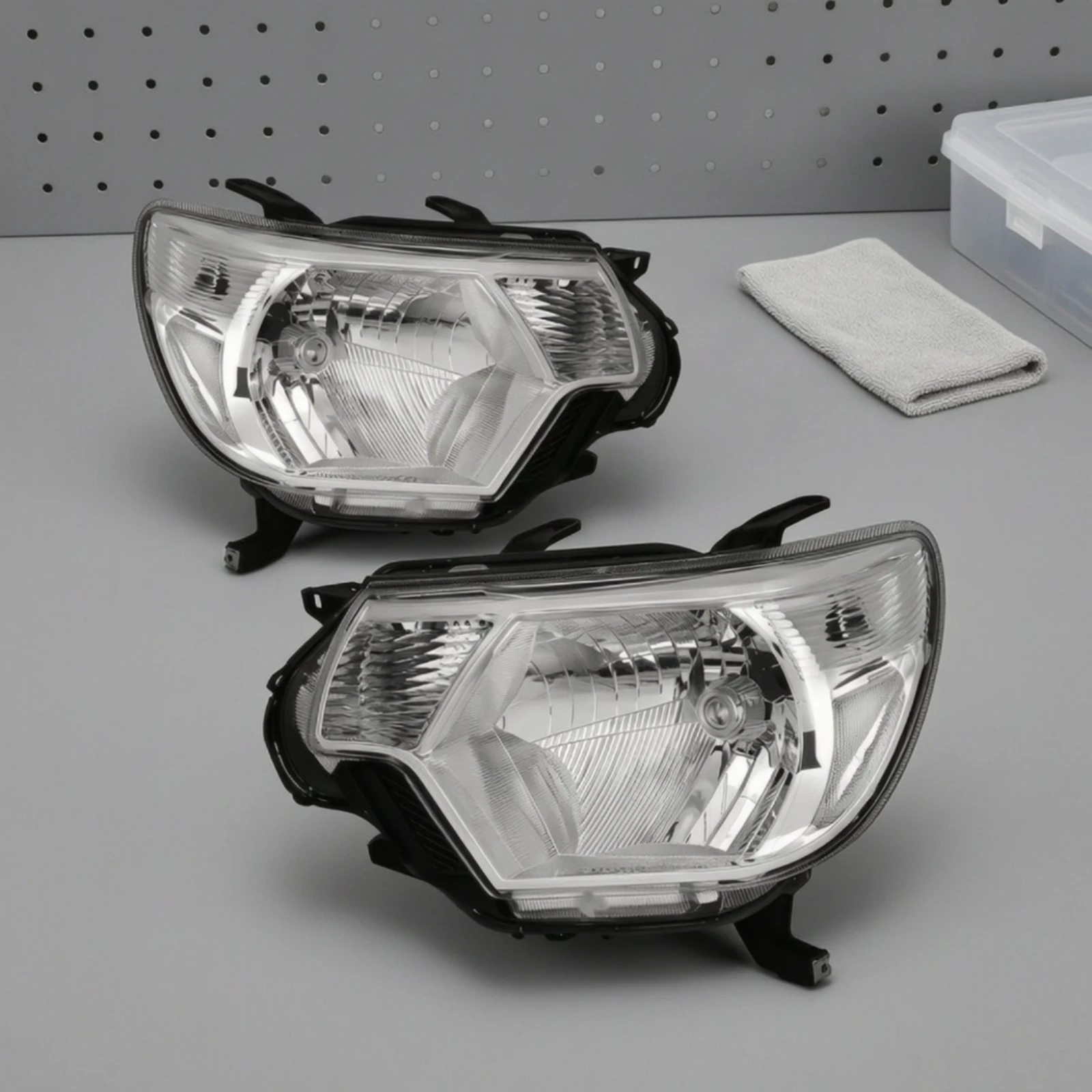 Front Headlight Assembly Direct Fit Headlight Assembly Vehicle Lighting Plug-and-Play Light No Modification