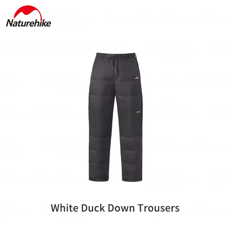 

Брюки Naturehike с наполнителем из белого утиного пуха 750FP+, легкие, водоотталкивающие, портативные, зимние походные брюки, утепленные для активного отдыха