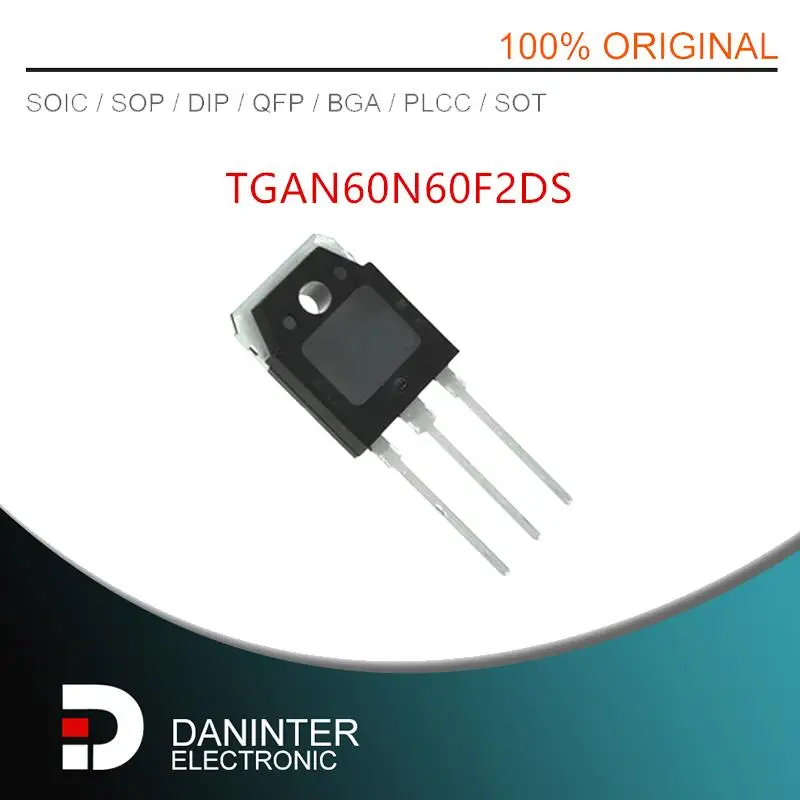 

10PCS/LOT New TGAN60N60F2DS TGAN60N60F2 60N60F2DS SGT50T65FD1PN 50T65FD1 50A 650V TO-3P